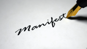 how to manifest a text message